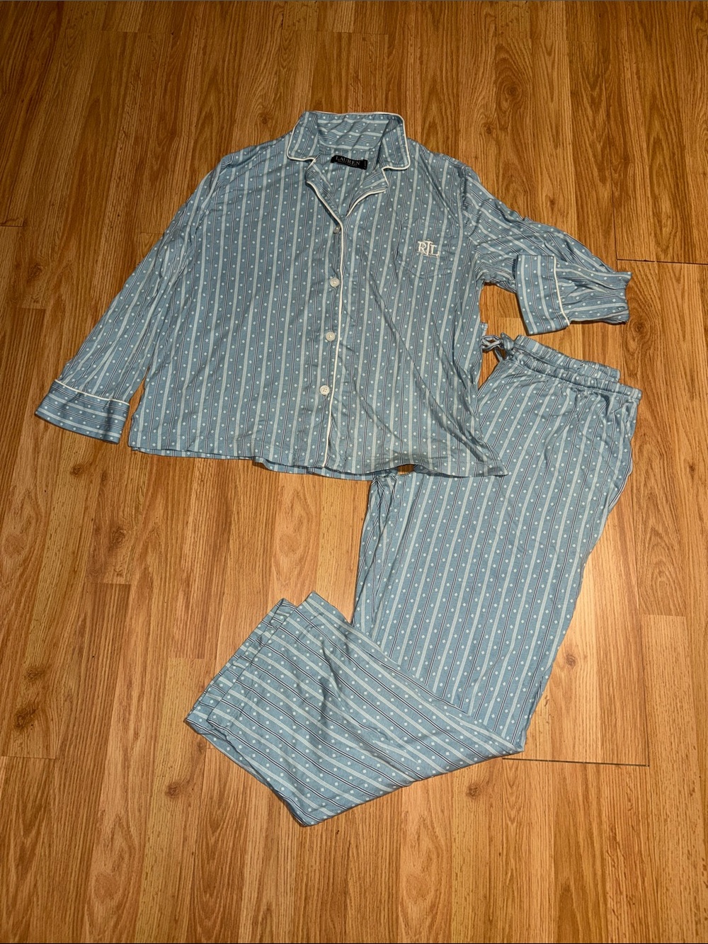 Lauren Ralph Lauren Pajama Set Size Large